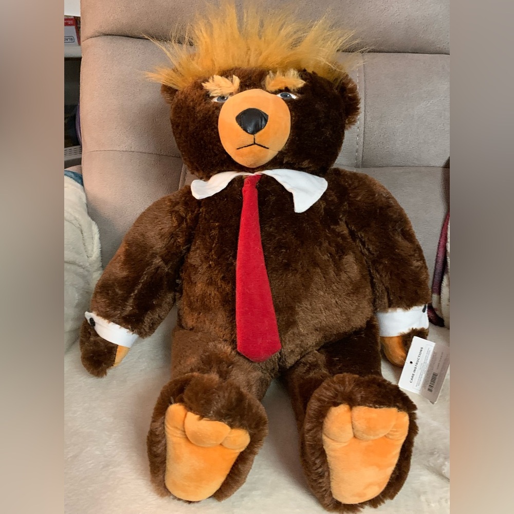 Trumpy  Bear with Red Tie